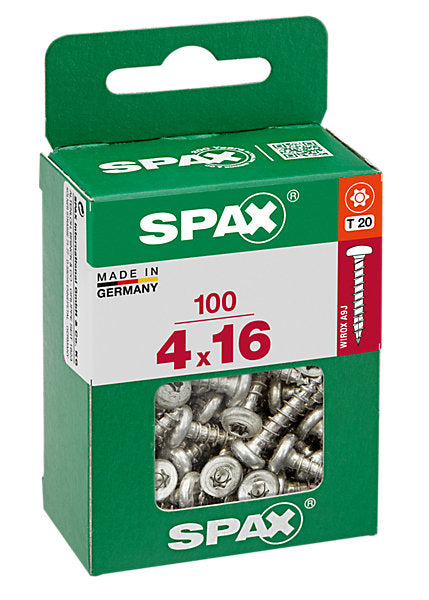 GALVANIZED POZI SCREWS 4X16 M 100 PCS