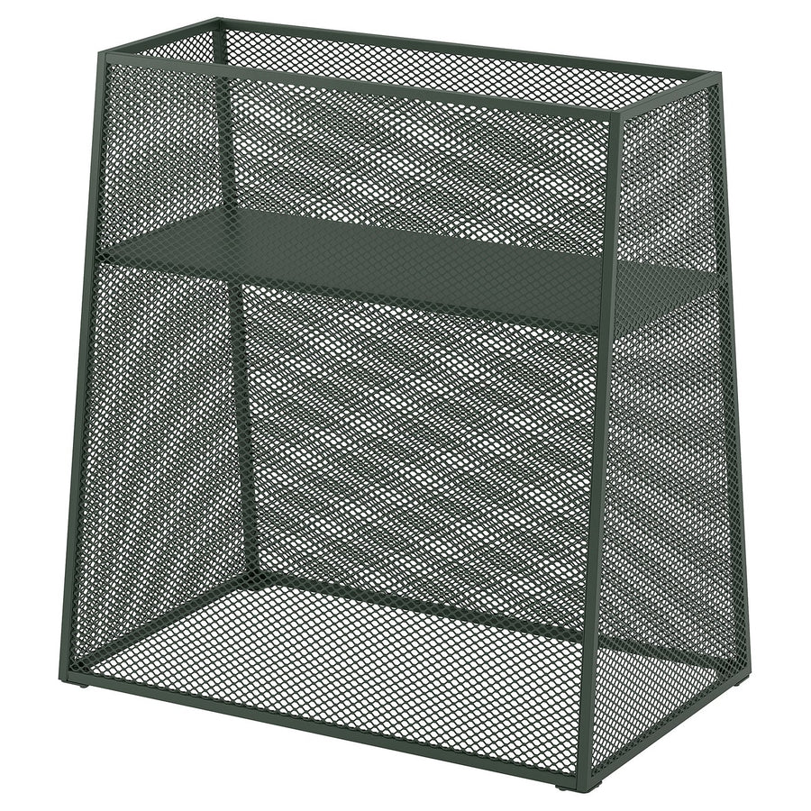 VISINGSÖ plant stand, outdoor/deep green, 70x74x43 cm