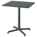 VISINGSÖ table, outdoor/deep green, 70x70 cm