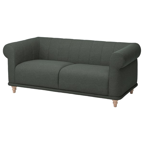 VISKAFORS 2-seat sofa, Lejde/grey/green birch