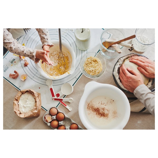 VISPAD mixing bowl, set of 2, white