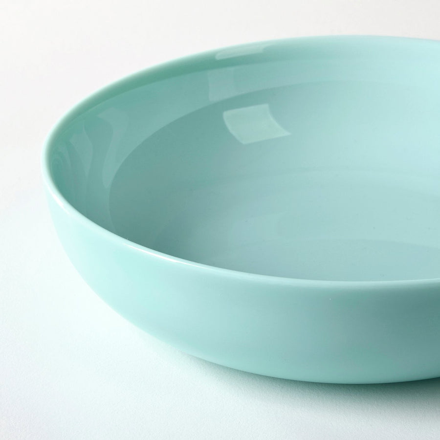VITBLECKA plate, turquoise, 17 cm