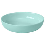 VITBLECKA plate, turquoise, 17 cm