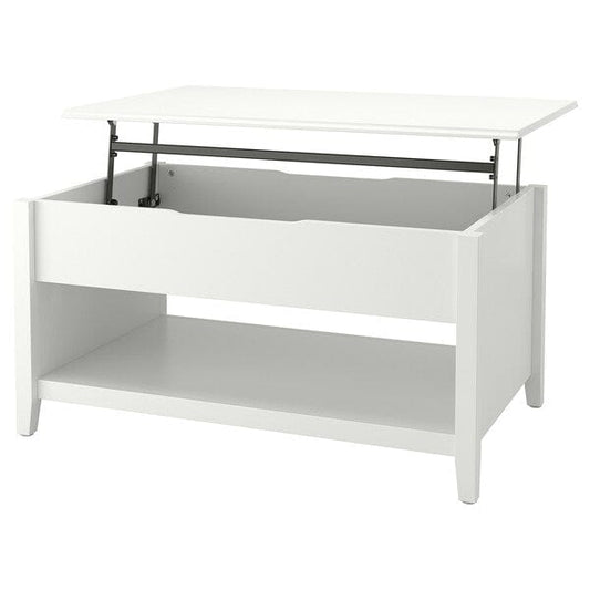 Ikea VITTERYD - Adjustable coffee table, white, 97 cm