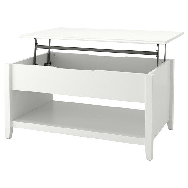 Ikea VITTERYD - Adjustable coffee table, white, 97 cm