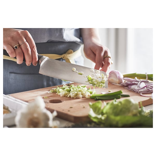 VÖRDA chinese chopper, black, 18 cm