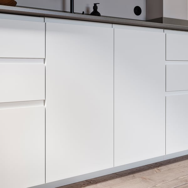 VOXTORP door, matt white, 40x80 cm