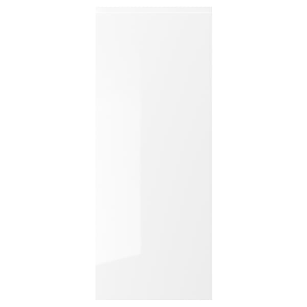 VOXTORP door, high-gloss white, 40x100 cm