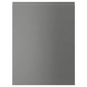 VOXTORP door, stainless steel effect, 60x80 cm