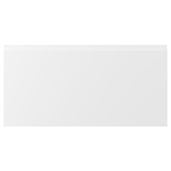 VOXTORP drawer front, matt white, 80x40 cm