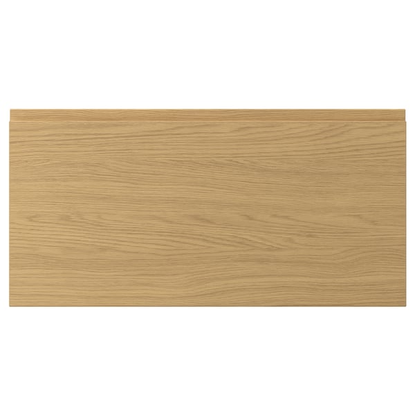 VOXTORP drawer front, oak effect, 80x40 cm