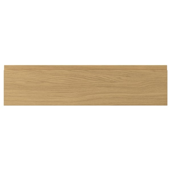 VOXTORP - VOXTORP Drawer front, oak effect, 80x20 cm