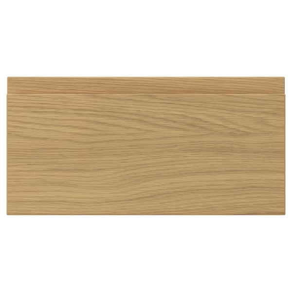 VOXTORP drawer front, oak effect, 40x20 cm