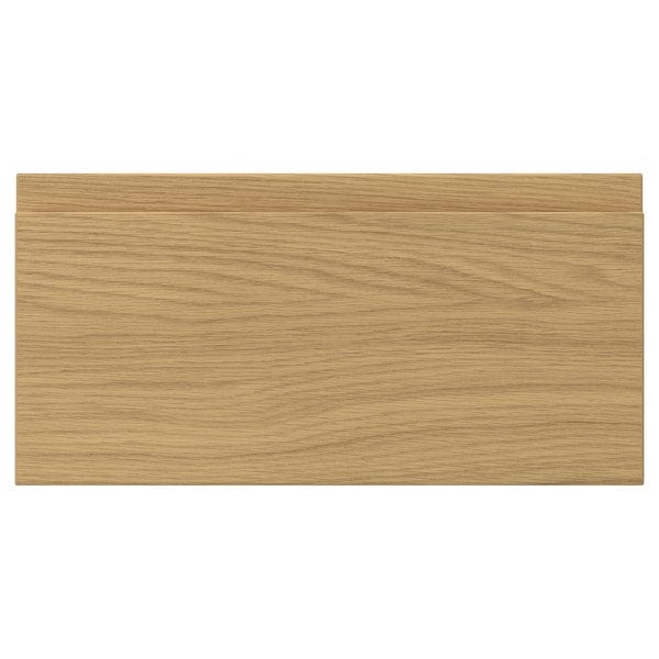 VOXTORP drawer front, oak effect, 40x20 cm