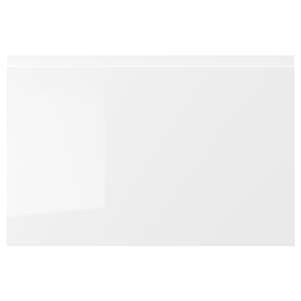 VOXTORP drawer front, high-gloss white, 60x40 cm