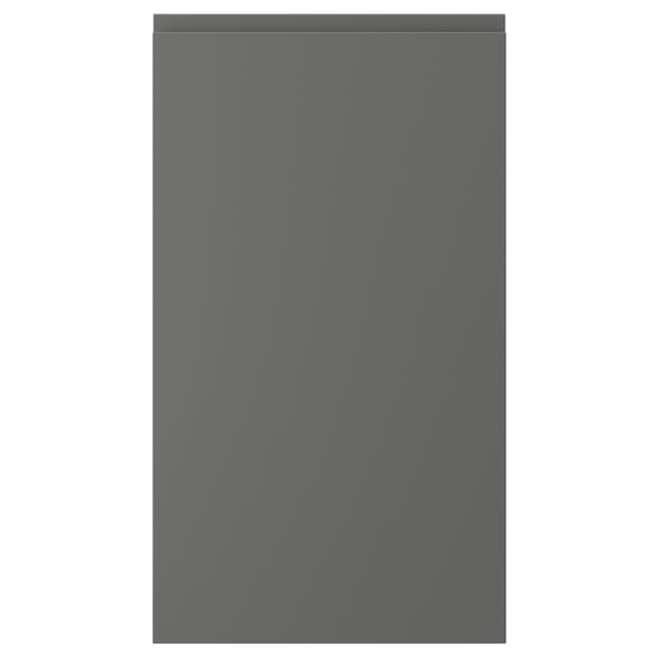 VOXTORP front for dishwasher, dark grey, 45x80 cm