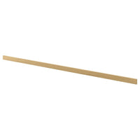 VOXTORP rounded deco strip/moulding, oak effect, 221 cm
