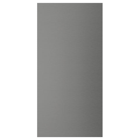 VOXTORP cover panel, stainless steel effect, 39x80 cm