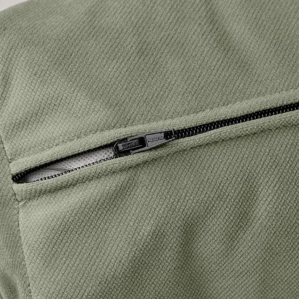 Ikea VRETSTORP - 3-seater sofa bed, Hakebo grey-green ,