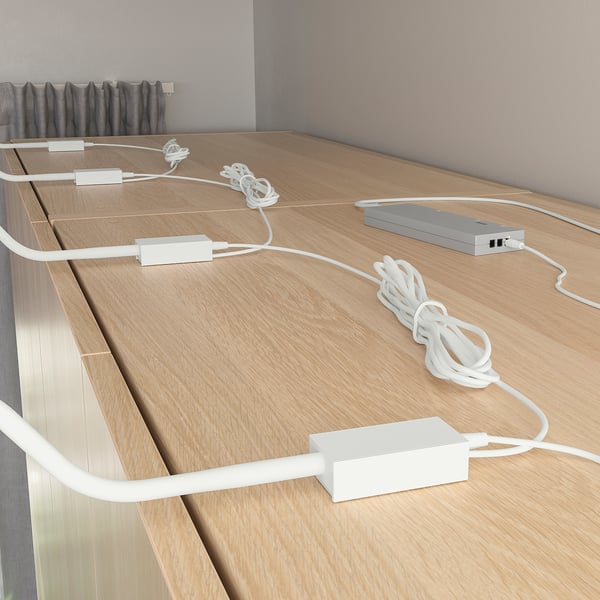 YTBERG / TRÅDFRI lighting kit, white