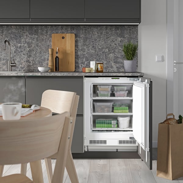 YTTERNÄS under counter freezer, IKEA 500 integrated, 94 l