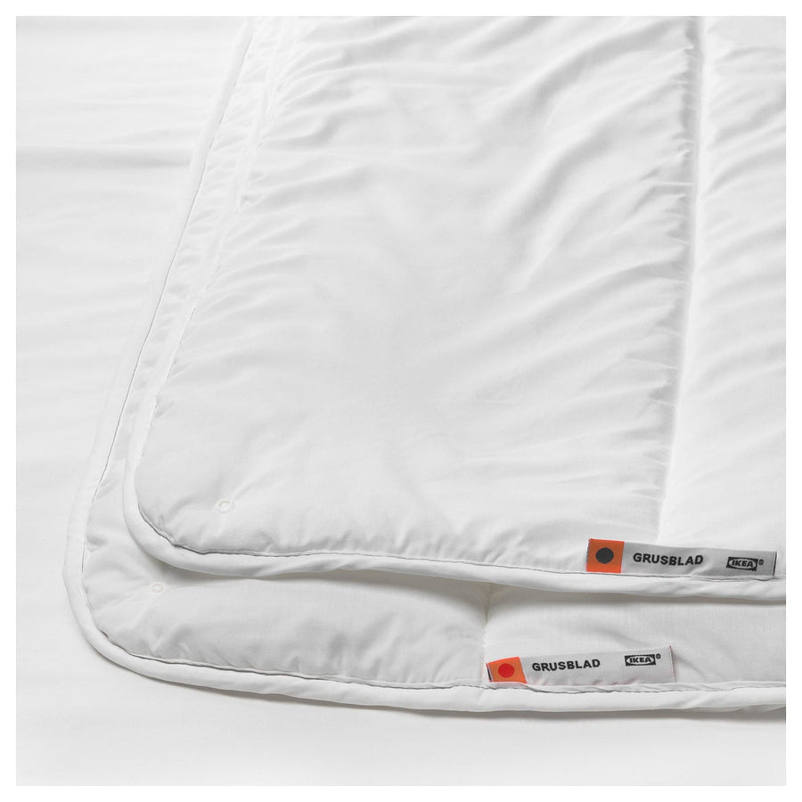 Ikea GRUSBLAD 4 Seasons Quilt, white, 150x200cm