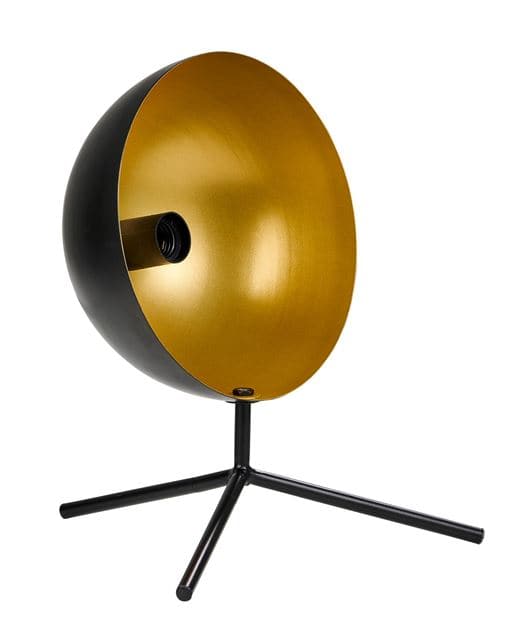 SOLEIL Black table lamp H 36 x W 31 x D 27 cm - best price from Maltashopper.com CS635369