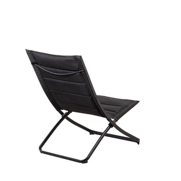 Casa LIZA Black folding chair H 87 x W 57 x D 85 cm