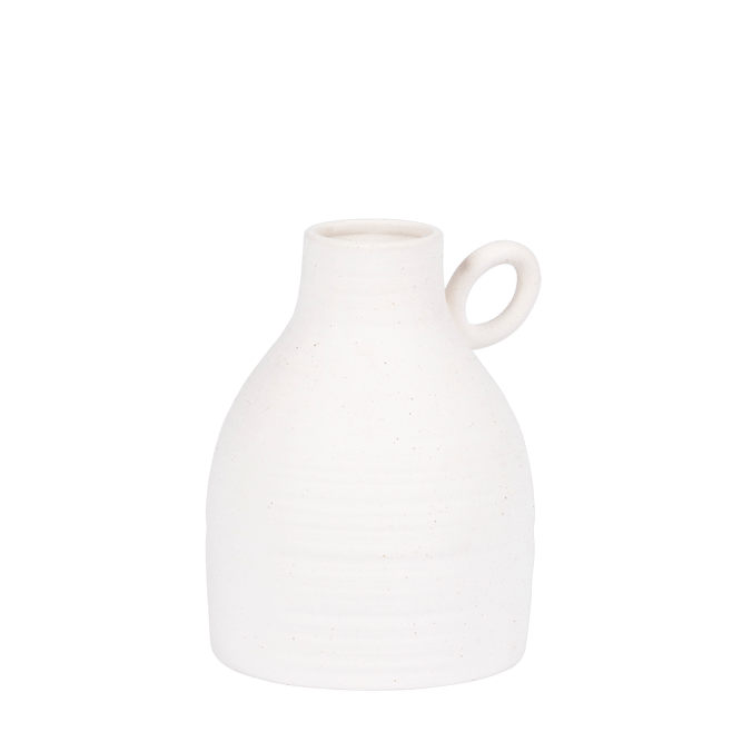 CARINA Vase H16,5cm, terracotta - best price from Maltashopper.com CS662340-TERRACOTTA