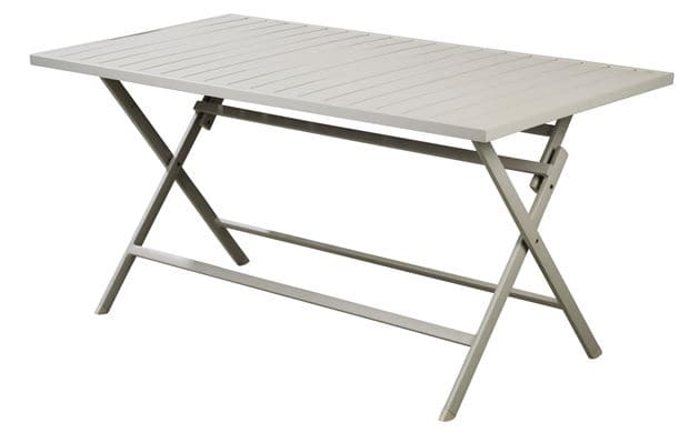 Casa MONACO Gray folding table H 74 x W 146 x D 80 cm