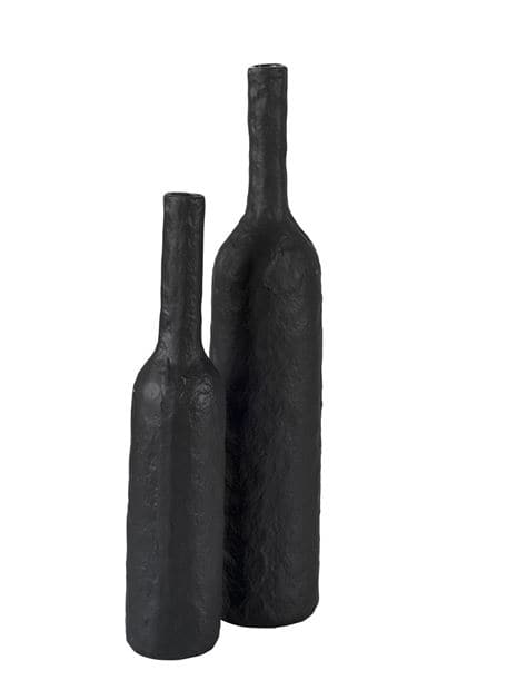 ALU Black vase H 45 cm - Ø 9 cm - best price from Maltashopper.com CS665630