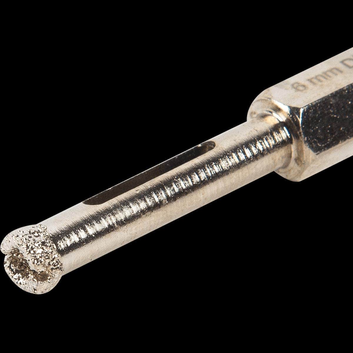 Bricocenter DIAMOND DRILL BIT FOR STONEWARE TILES DEXTER PRO DIAM 6 MM, LENGTH 55 MM, HEX SOCKET