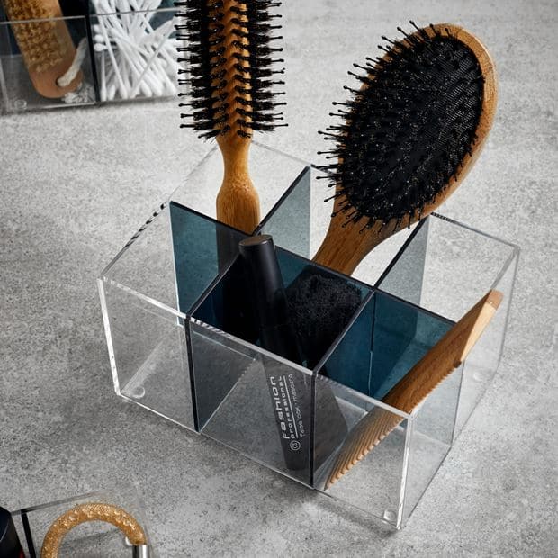 Casa LUXACRYL Transparent organizer, H 10,5 x W 18 x D 12,5 cm