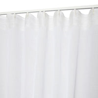 ACCADIA WHITE FILTER CURTAIN 140X280 WEBBING AND CONCEALED HANGING LOOP - best price from Maltashopper.com BR480011081