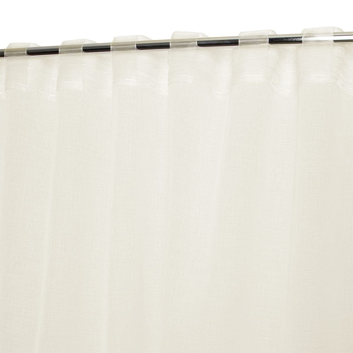 Bricocenter ACCADIA ECRU FILTER CURTAIN 140X280 WEBBING AND CONCEALED HANGING LOOP