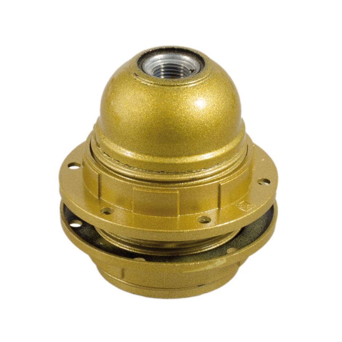 E27 LAMP HOLDER WITH GOLD RING