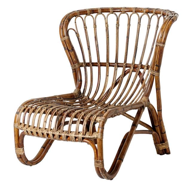 Casa GOMAR Natural lounge chair, H 81 x W 73 x D 93 cm