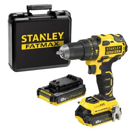 STANLEY FAT MAX SCREWDRIVER V20 BRUSHLESS LITHIUM 18V - 2.0AH WITH IMPACT DRILL