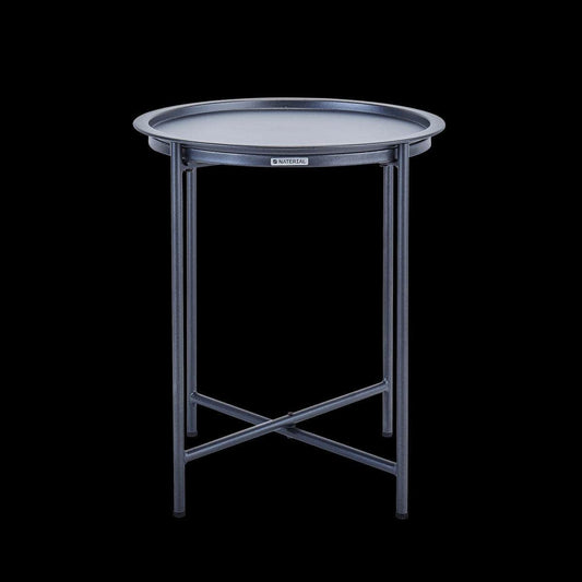 Bricocenter COFFEE TABLE WITH TRAY FUNCTION NATERIAL 45X53 ANTHRACITE