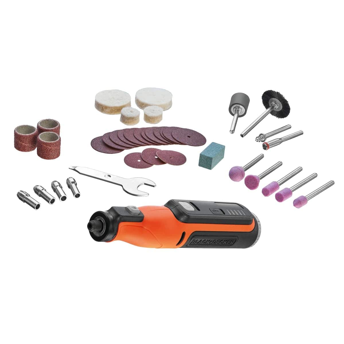 Bricocenter BLACK+DECKER 7.2V ROTARY MINI-TOOL WITH ACCESSORIES