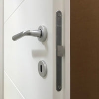 RUSTIC 210 X 60 REVERSIBLE SLATTED WALNUT DOOR - best price from Maltashopper.com BR450002355