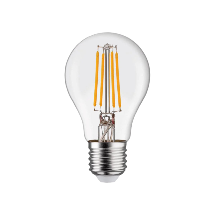 LED BULB E27=60W DROP TRANSPARENT WARM LIGHT - best price from Maltashopper.com BR420007790