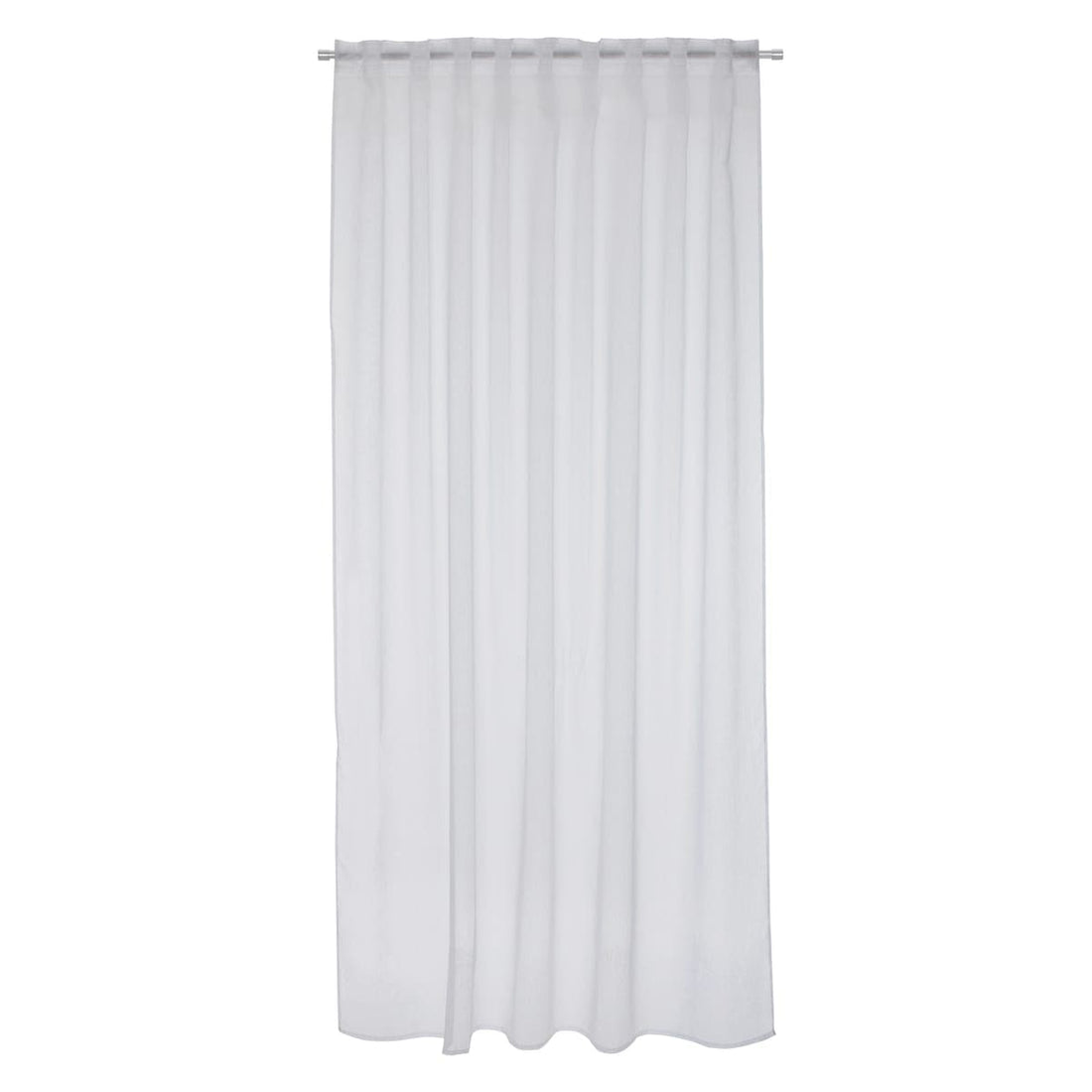 SOFTY WHITE FILTER CURTAIN 200X280 CM WITH CONCEALED LOOP AND WEBBING - best price from Maltashopper.com BR480009475