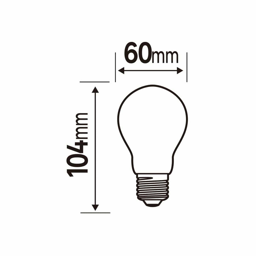 Bricocenter 3 LED BULBS E27=100W FROSTED DROP NATURAL LIGHT