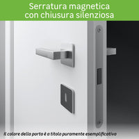 SIGN REV WHITE LACQUERED DOOR 80 X 210 - best price from Maltashopper.com BR450002173