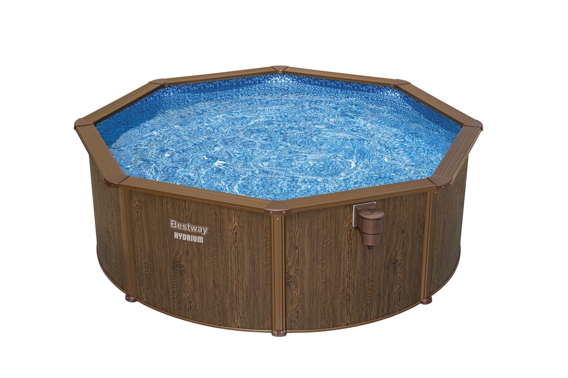 HYDRIUM POOL WOOD 360X120 WITH SAND FILTER COVER AND BASE MAT INCLUDED