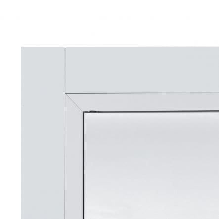 CLASS REVERSIBLE HINGED DOOR 210X60 WHITE LACQUERED - best price from Maltashopper.com BR450001217
