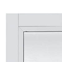 CLASS REVERSIBLE HINGED DOOR 210X60 WHITE LACQUERED - best price from Maltashopper.com BR450001217