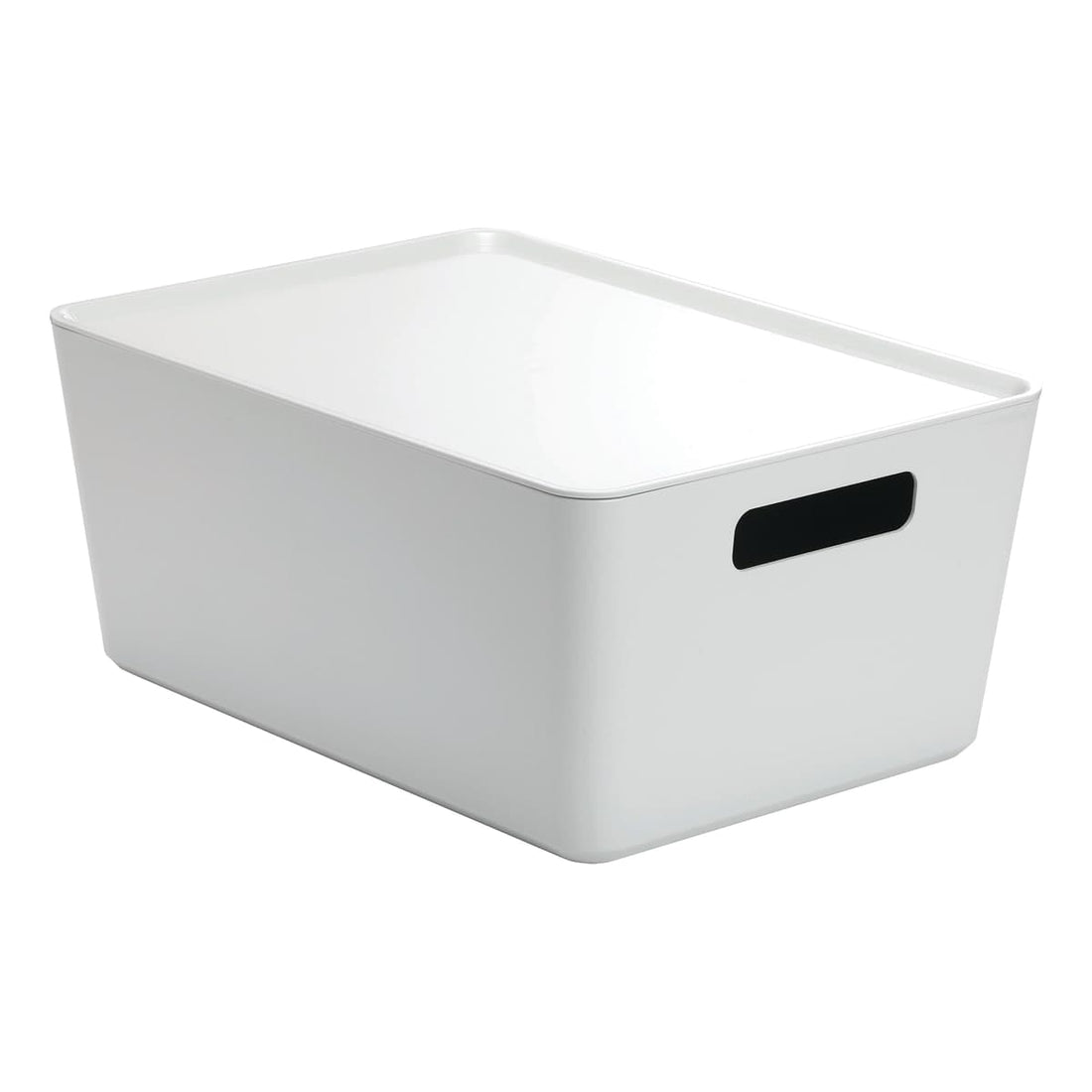 CONTAINER WITH LID R-BOX1 LARGE WHITE 33X24X14 CM