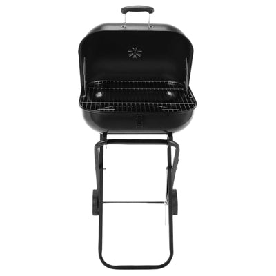 PORTABLE BBQ WITH WHEELS WITH GRILL 52X53 - best price from Maltashopper.com BR500013555